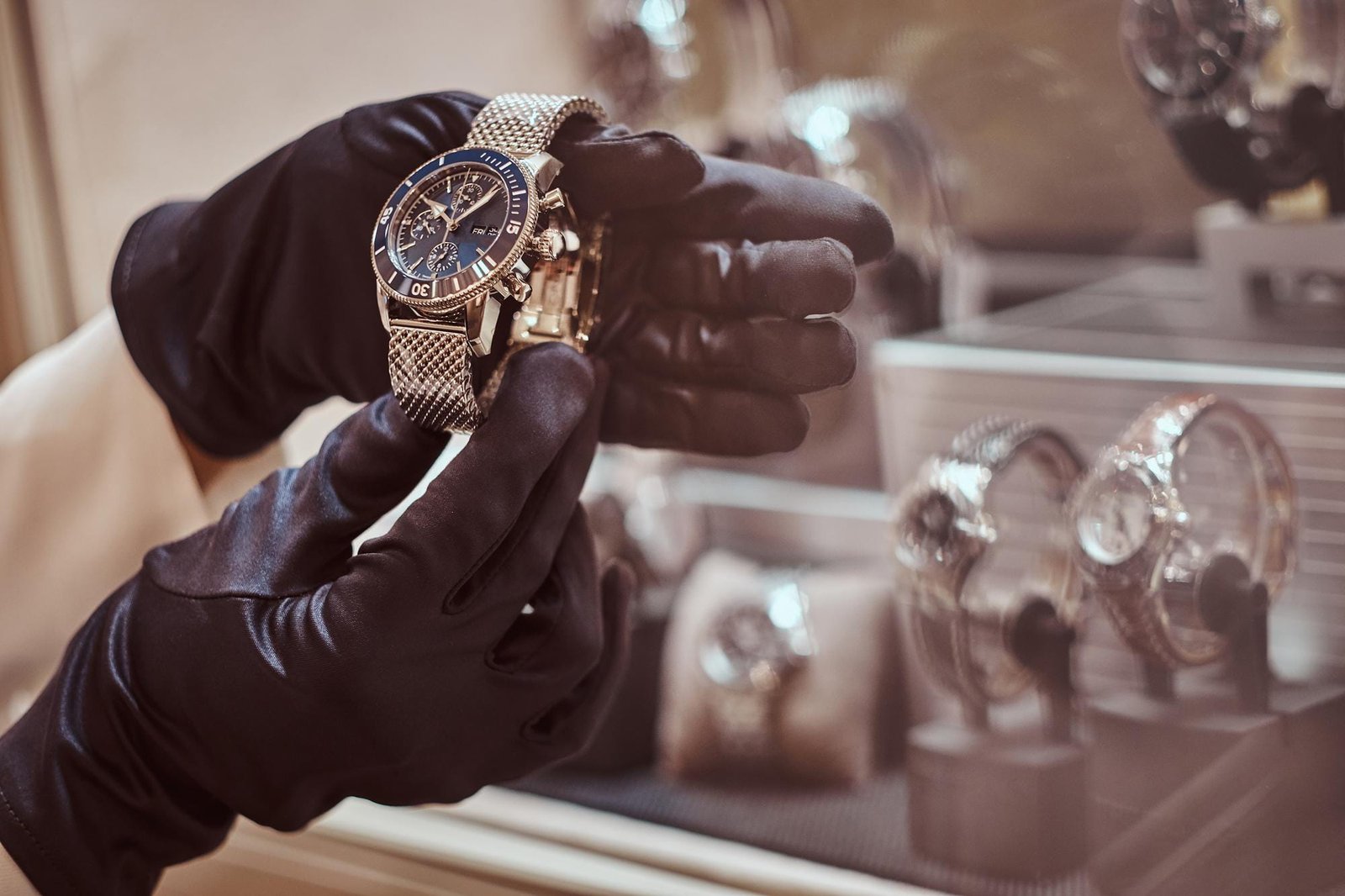Chronograph Gold Watch